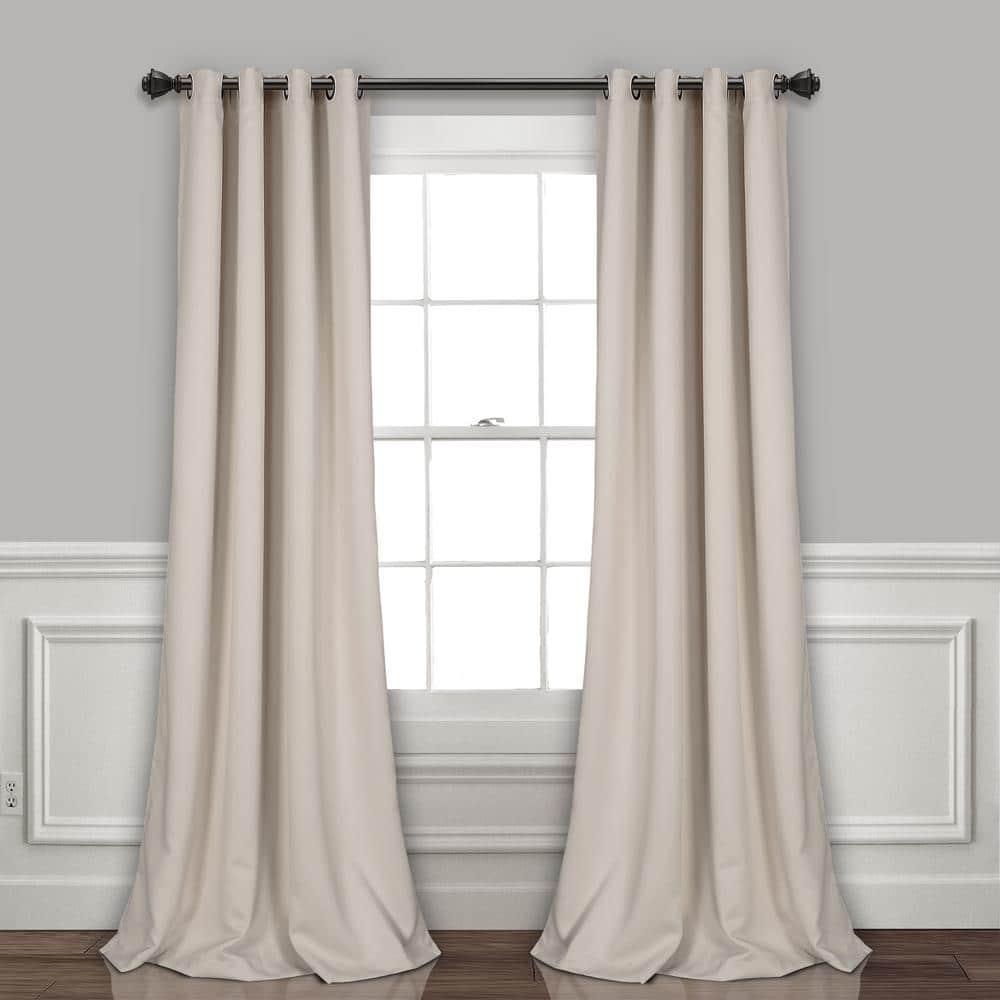Lush Decor Insulated Solid Blackout Thermal Grommet Curtain Panels & Reviews | Wayfair
