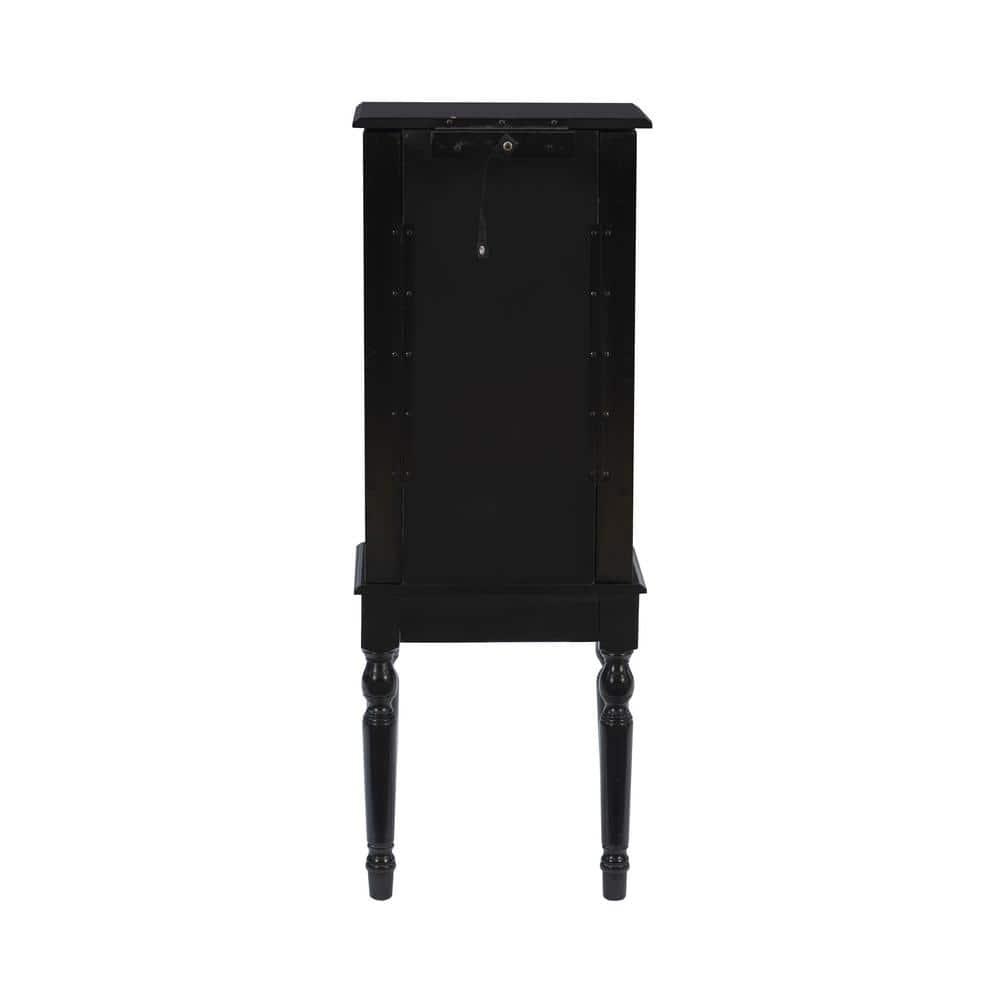Powell Traditional Ebony Jewelry Armoire
