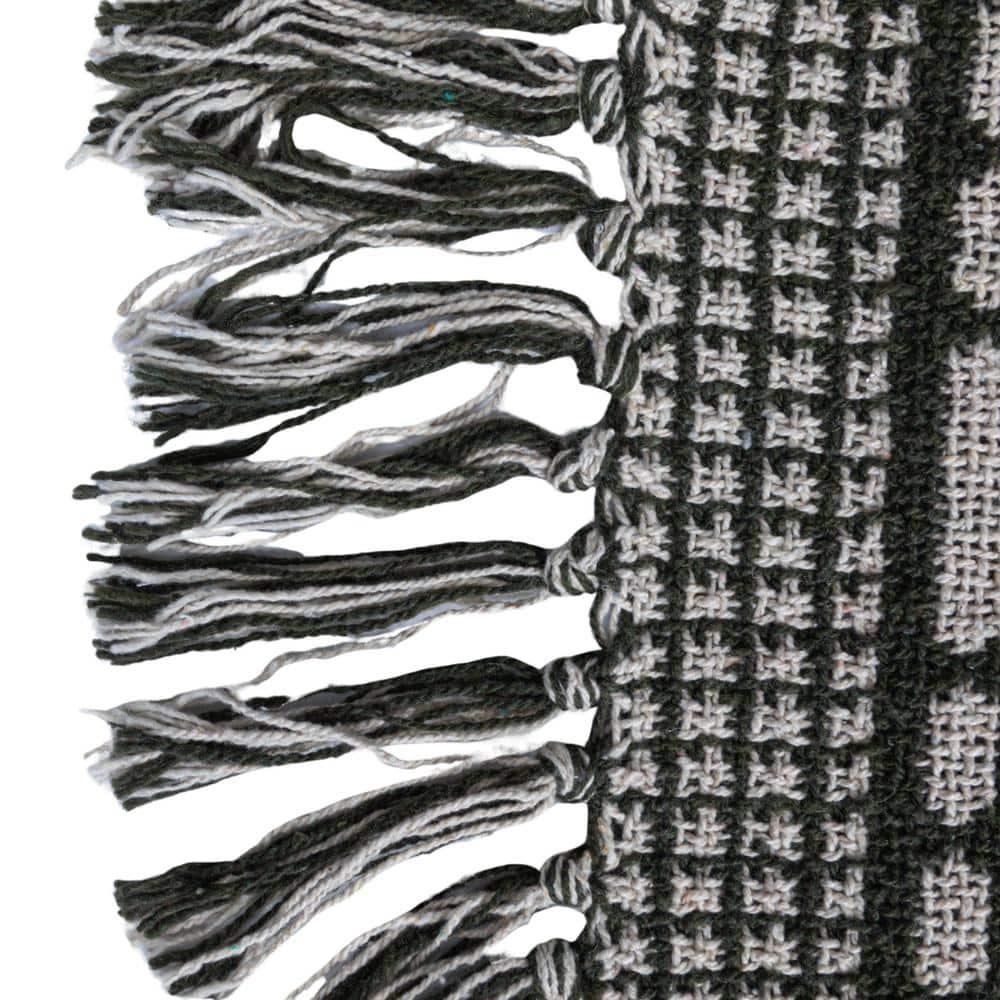 Bloomingville Hand Woven Throw Blanket