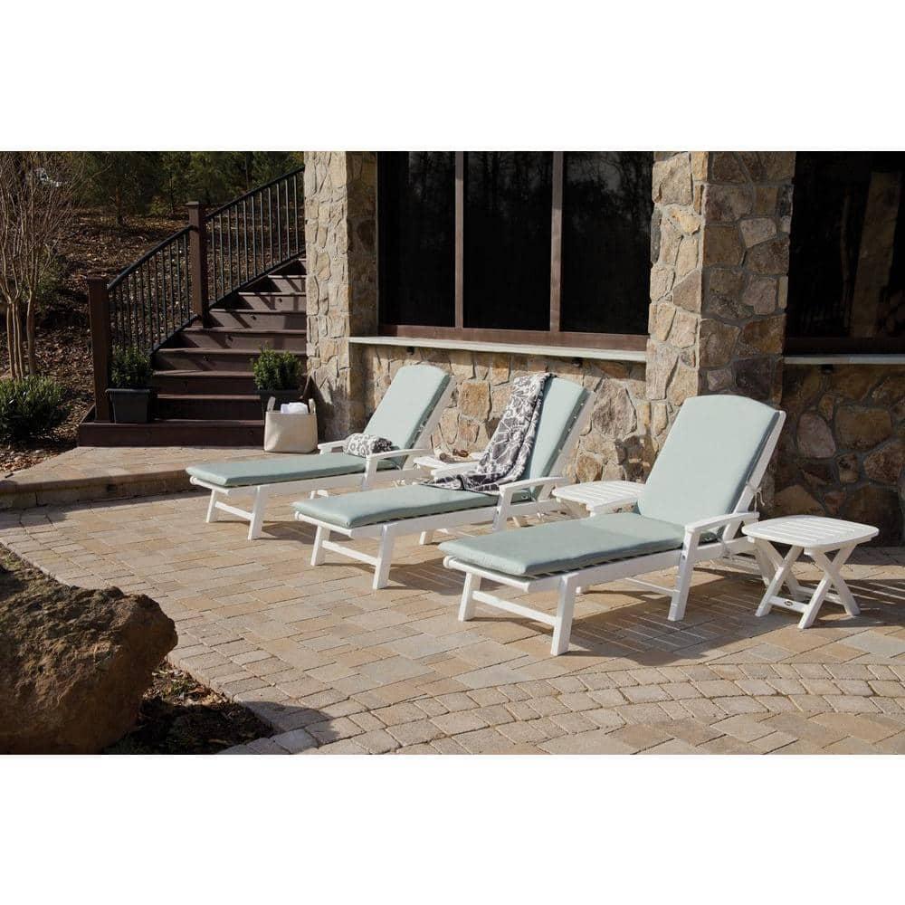 Yacht Club Chaise with Arms - Stackable