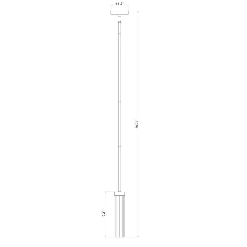 Beau 1 - Light Single Pendant