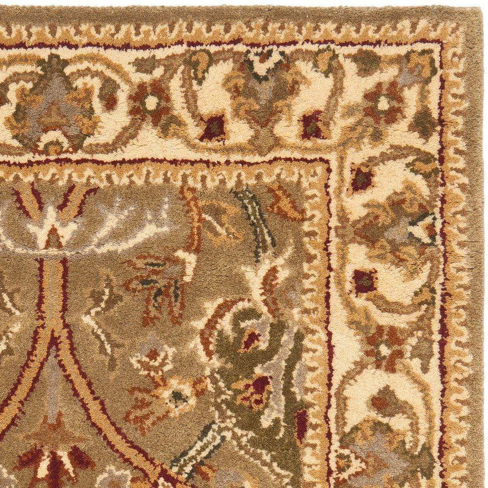 Persian Legend PL819 Hand Tufted Indoor Accent Rug - 2'6"x4' - Light Green/Beige - Safavieh