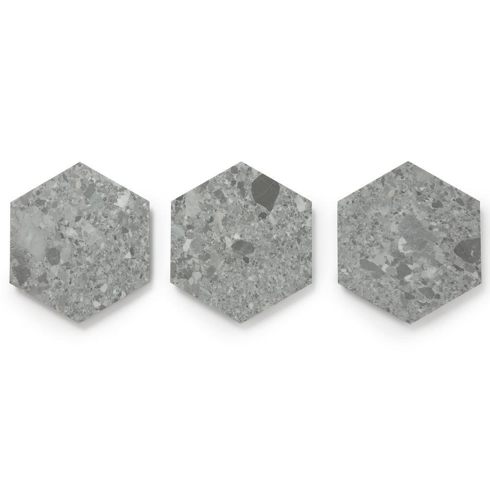 GlueCore Mosaic 28mil x 12" W x 10" L Glue Down Vinyl Tile Flooring