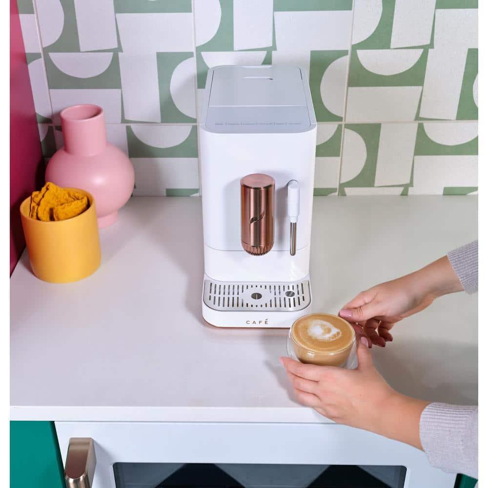 Café™ Matte White Affetto Automatic Espresso Machine
