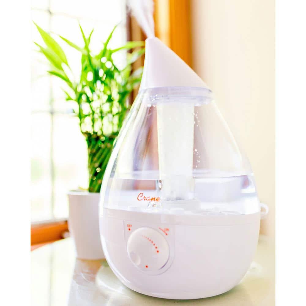 Crane USA Drop Cool-Mist Humidifier, 1 Gal.