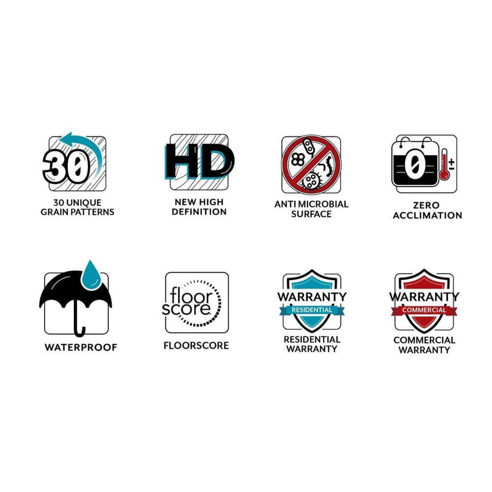 Safron Waterproof Vinyl Wood Look Flush Reducer Trim