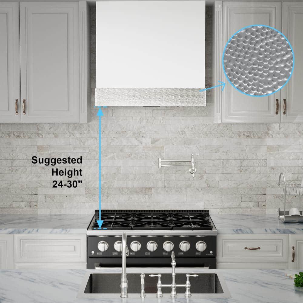 Akicon Akicon 600 CFM Ducted (Vented) Wall Mounted Required Range Hood