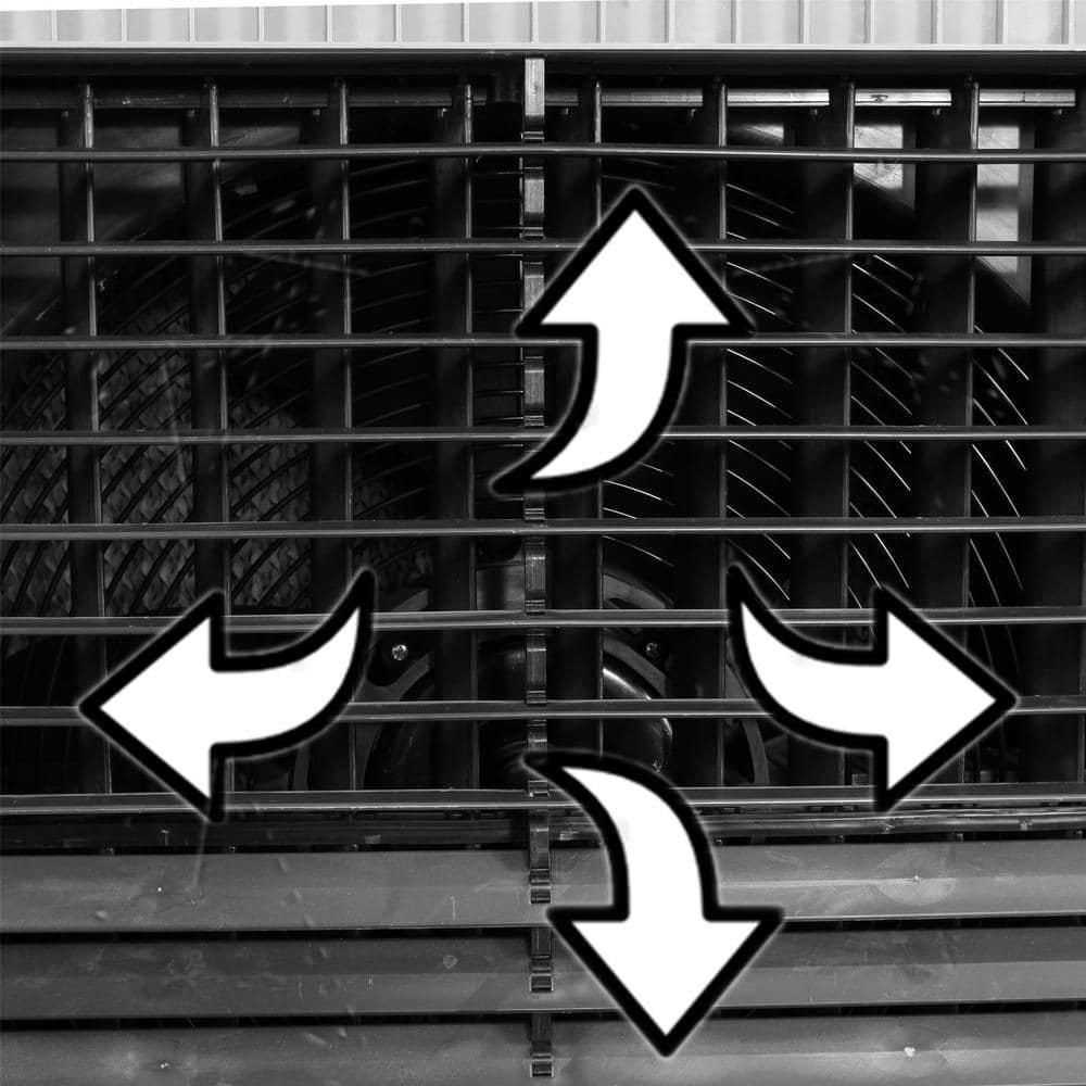 Hessaire Portable 950 Sq. Ft. Evaporative Cooler Humidifier for Outdoor Use Only