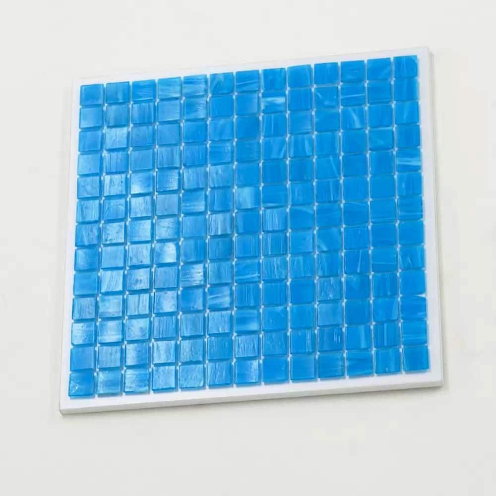 Celestial 0.8" x 0.8" Glass Grid Mosaic Wall & Floor Tile