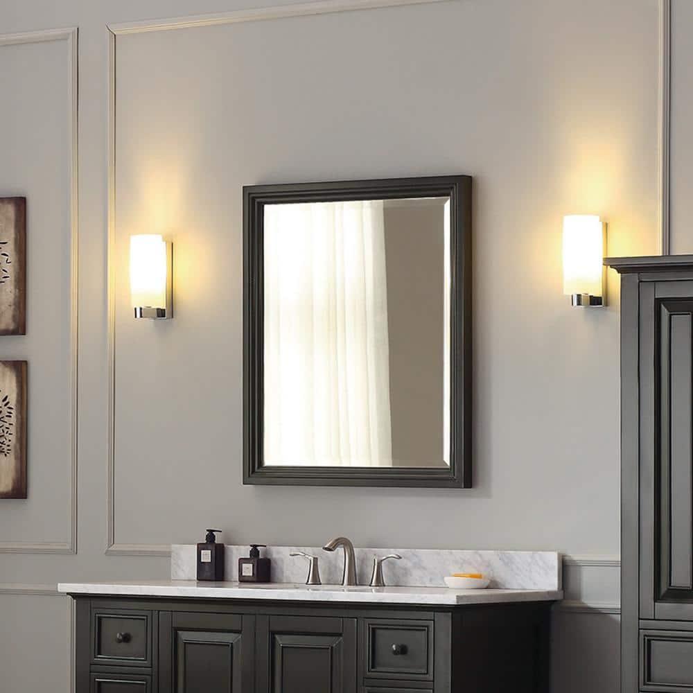 AVANITY  Thompson 28 Inch Mirror - Charcoal Glaze - Charcoal Glaze - 28"W x 33"H