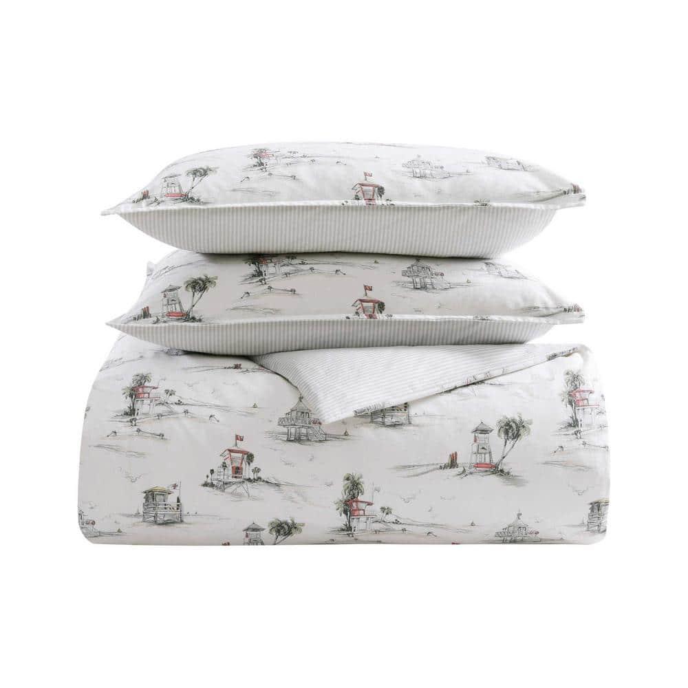 Tommy Bahama Home Beach Club Cotton Duvet Cover Set | Wayfair