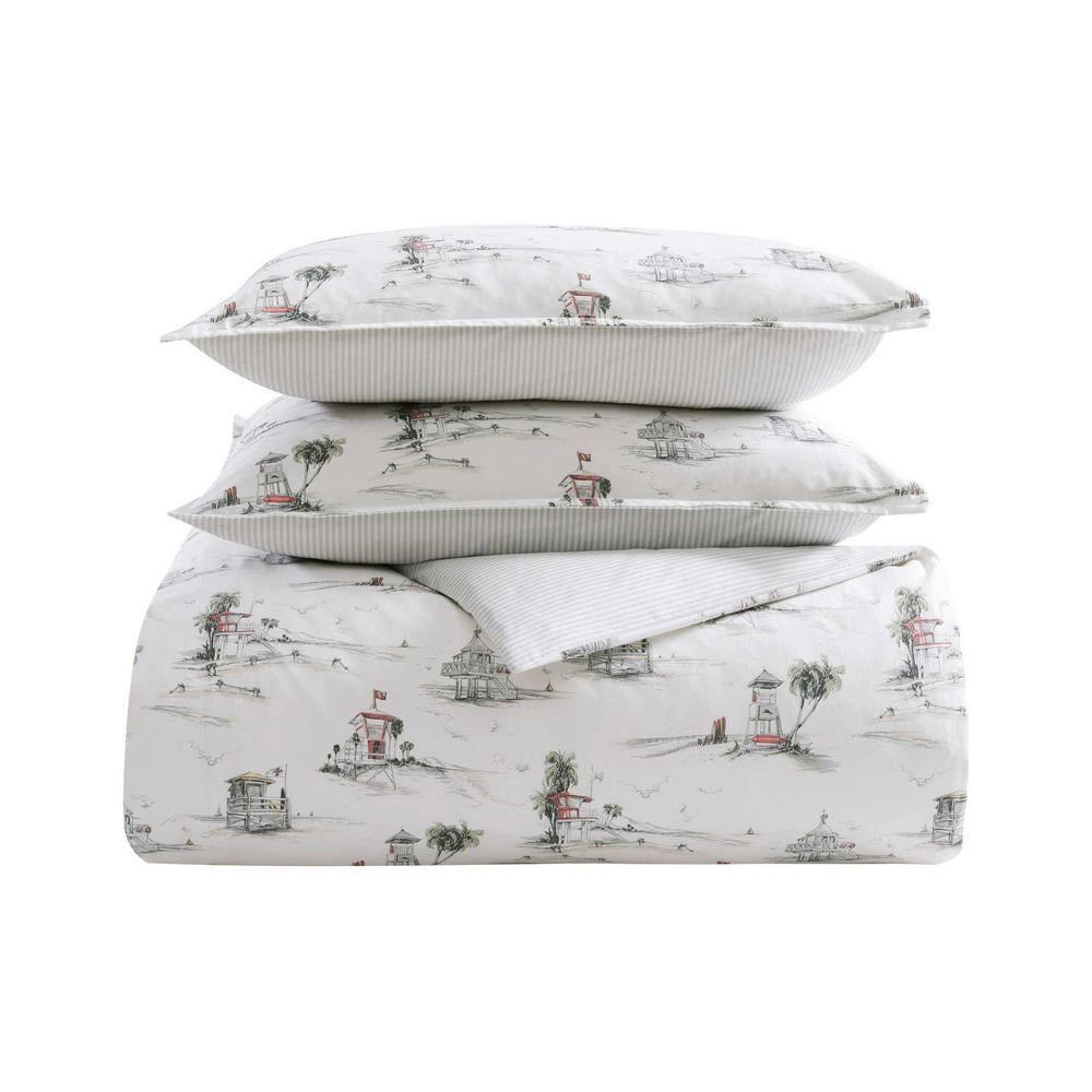 Beach Club Cotton Duvet Cover Set