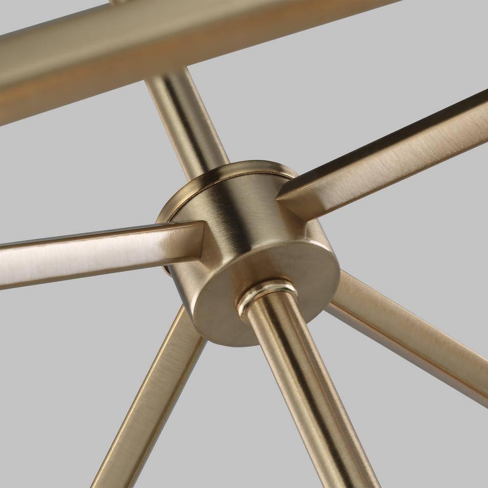 Lucius Pendant Light - Brass / 19"W