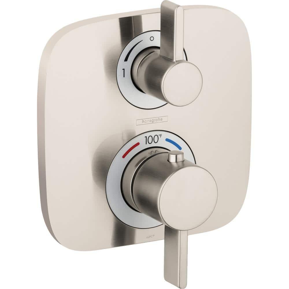 Ecostat E Temperature Memory Thermostatic Valve Trim with Diverter