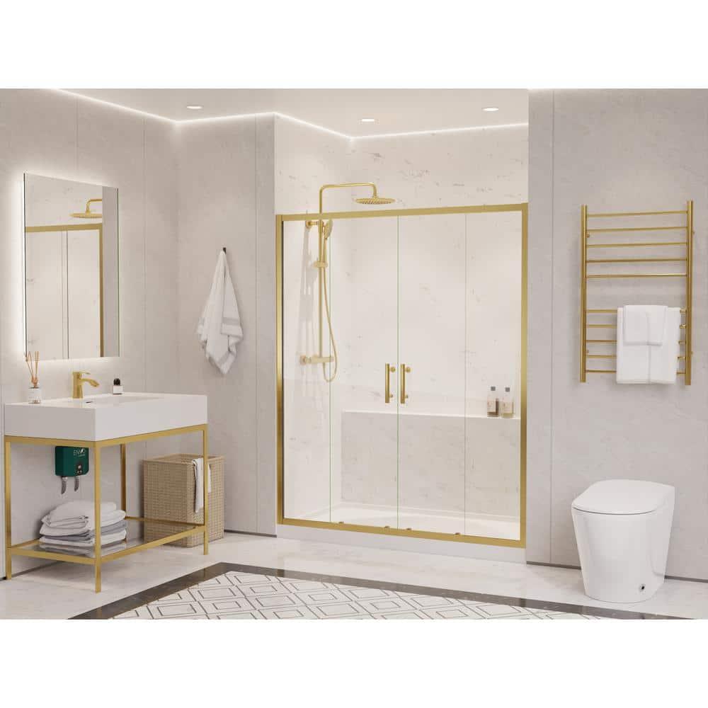 60" - 60.4" W x 70" H Framed Shower Door