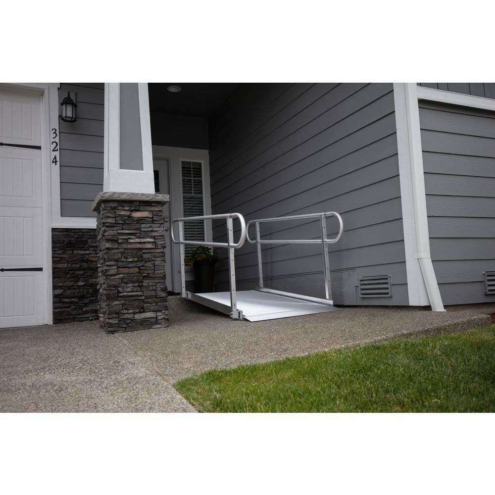EZ-ACCESS GATEWAY 3G 9 Foot Solid Surface Aluminum Portable Wheelchair Ramp