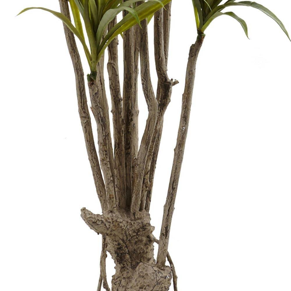 Nearly Natural, Dracaena Silk Tree - (5"): Lush Foliage, Indoor Decor, No Maintenance Required