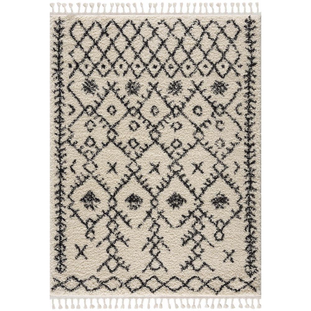Hauteloom Rectangle Area Rug   Charcoal