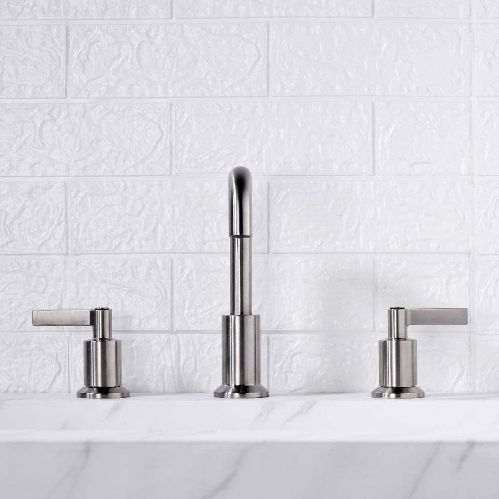 Kree Widespread 2-handle Bathroom Faucet with Drain Assembly