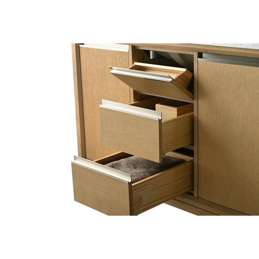 60 Double Bathroom Vanity with Top