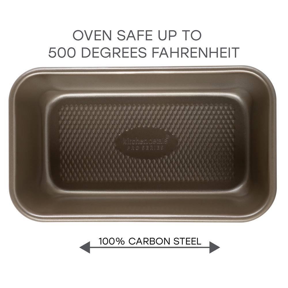 Kitchen Details Kitchen Details 5.63'' x 9.57'' Non-Stick Steel Loaf Pan