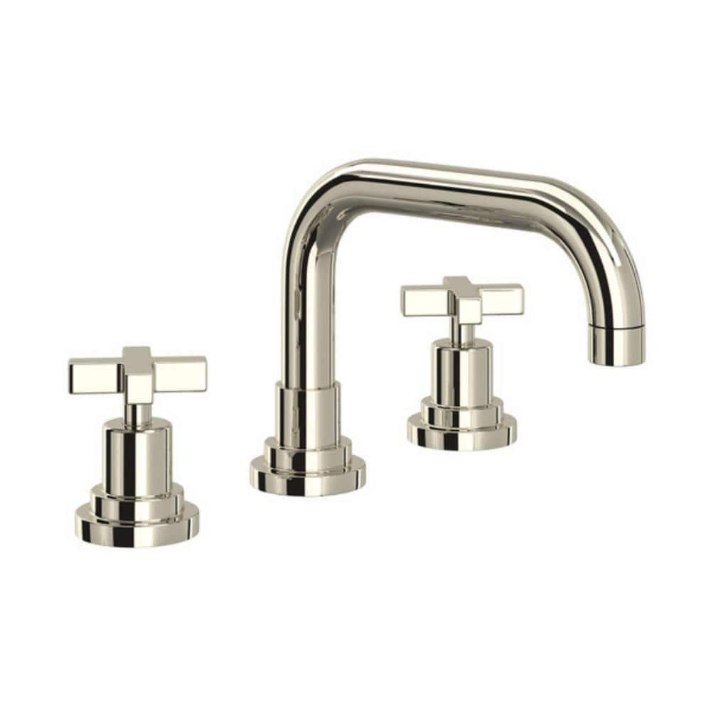 Lombardia Widespread Lavatory Faucet With U-Spout