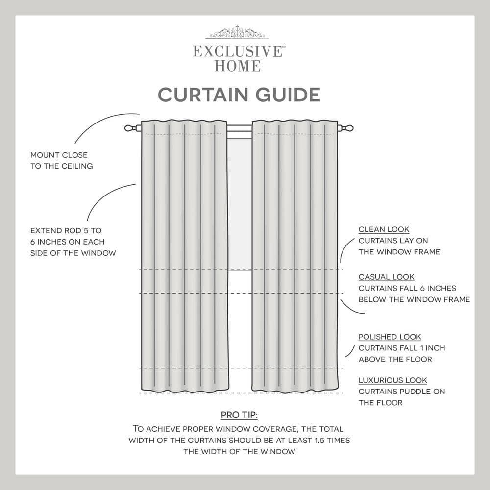 Amalgamated Textiles Polyester Curtain Pair