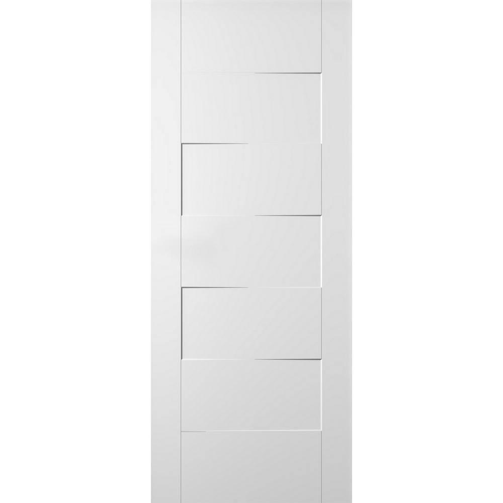 Belldinni Paneled Wood Prefinished Barn Door with Installation Hardware Kit