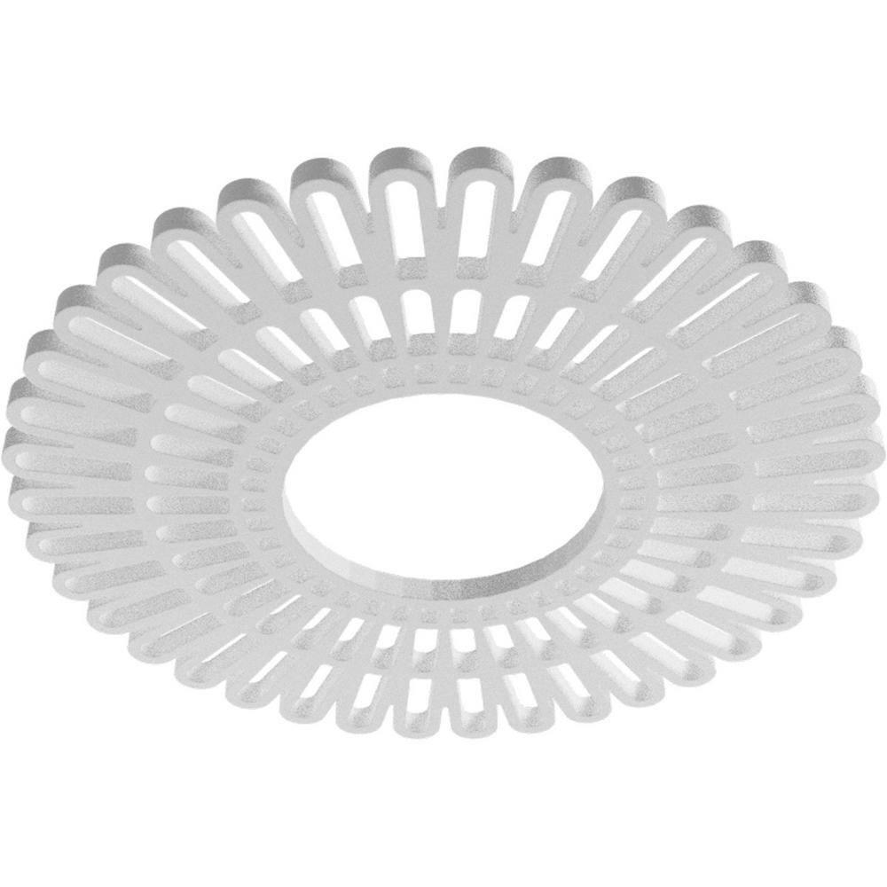 24"OD x 8 7/8"ID x 3/4"P Cornelius Architectural Grade PVC Pierced Ceiling Medallion