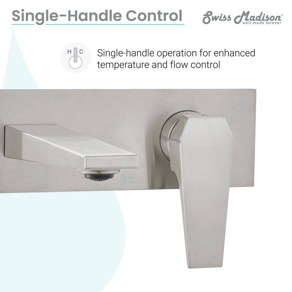 Voltaire Single-Handle, Wall-Mount, Bathroom Faucet