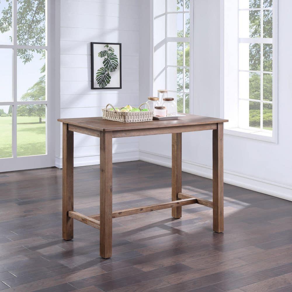 Sonoma Counter Height Pub Table Barnwood - Boraam: 42" High, Rectangle, Seats 4