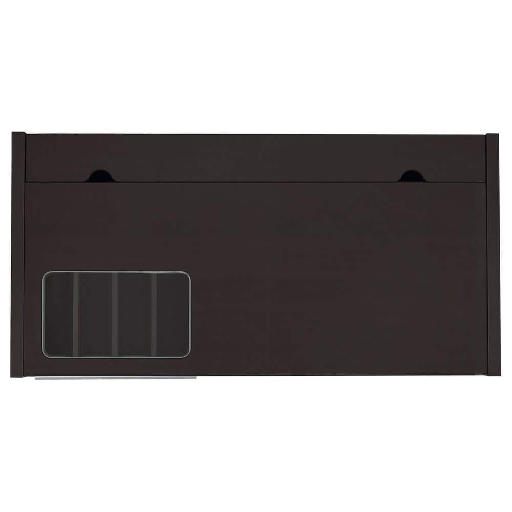 Halston 2 Drawer Office Desk Cappuccino - Coaster