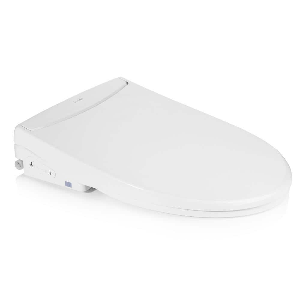 White Electric Remote Controlled Luxury Bidet Toilet Seat