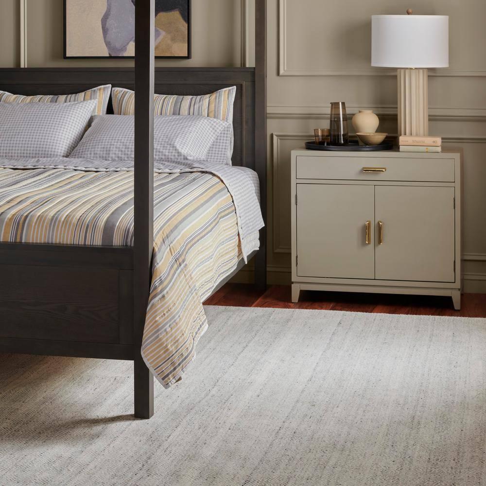 Martha Stewart Rugs Msr9675 Wilton Martha Stewart Hand Woven 80% Wool 20% Cotton Geometric Rug