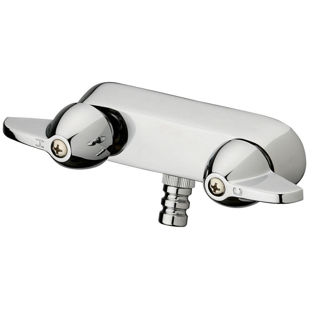 Wall Mounted Optional 2-handle Bathroom Faucet