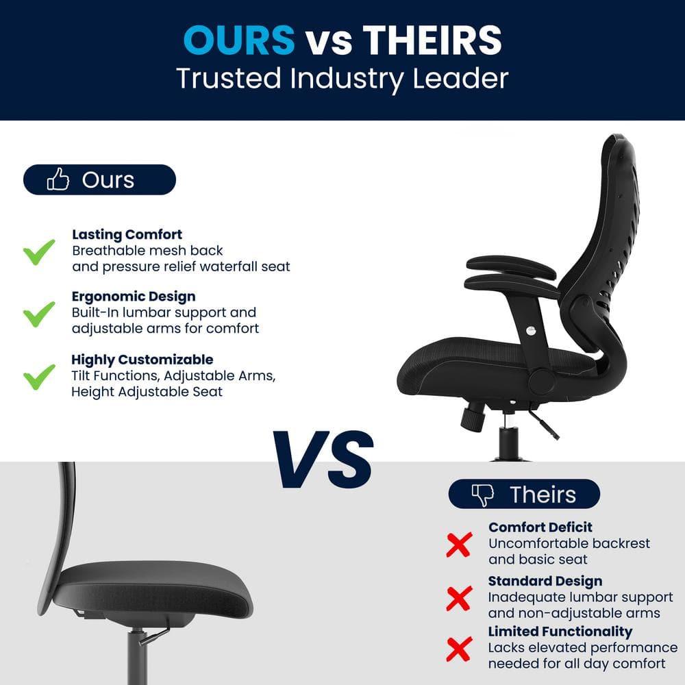Siwar High-Back Designer Ergonomic Office Chair with Adjustable Armrests