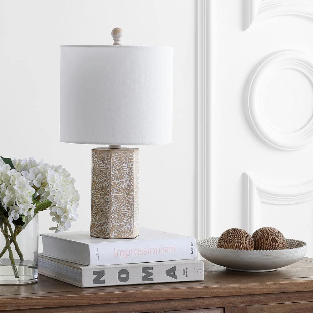Eliseo Table Lamp - 18.5 Inch Height - TBL4167 - Beige - Safavieh