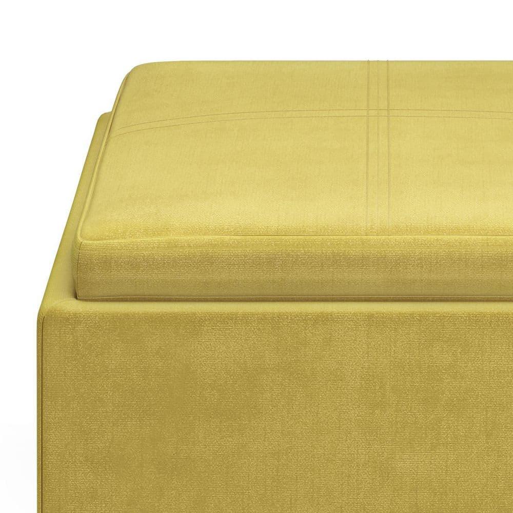 Rockwood Velvet Ottoman