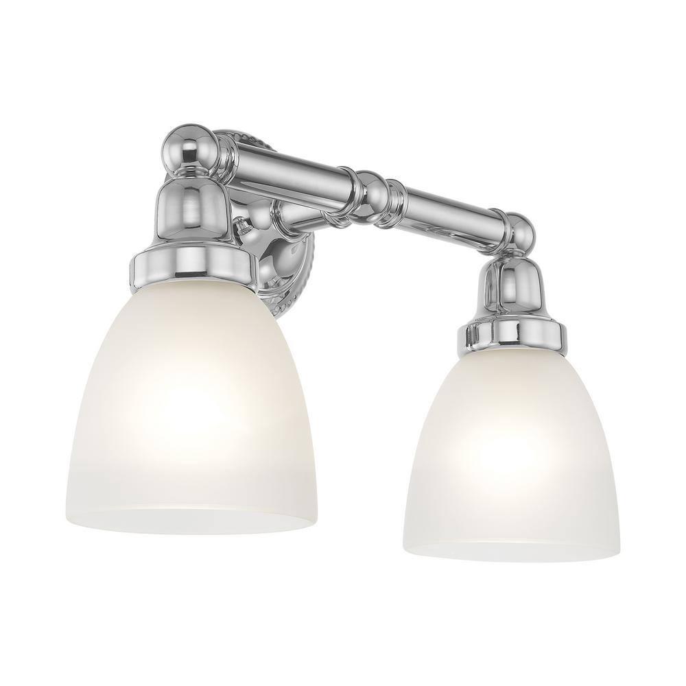 Livex Lighting Classic 2 - Light Vanity in  Polished Chrome