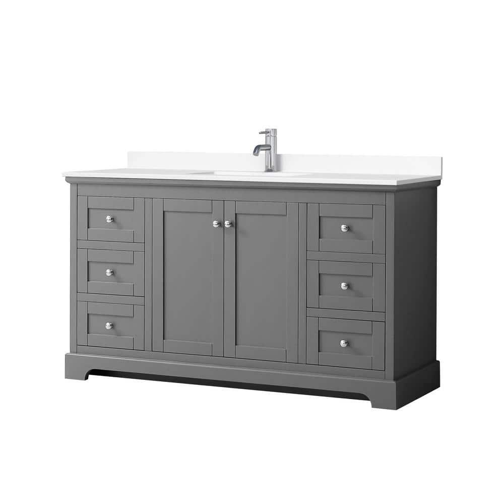 Avery 60'' Single Bathroom Vanity with Top