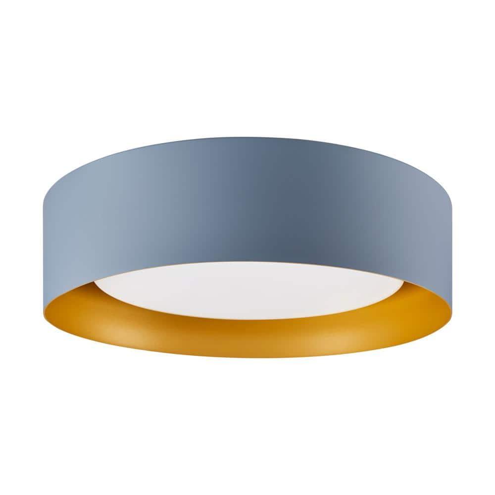 Lynch 15.75 in. 3-Light Flush Mount Ceiling Fixture