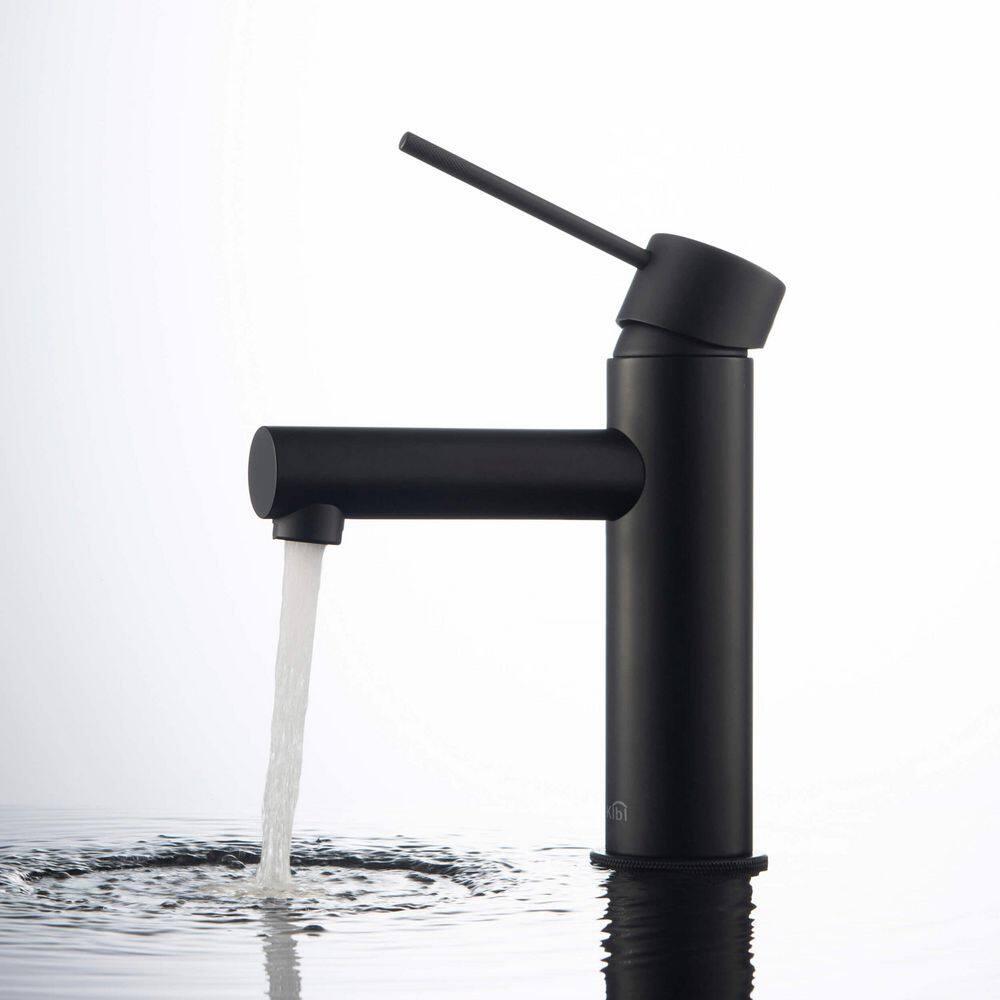 Kibi Circular X Single Handle Bathroom Vanity Sink Faucet