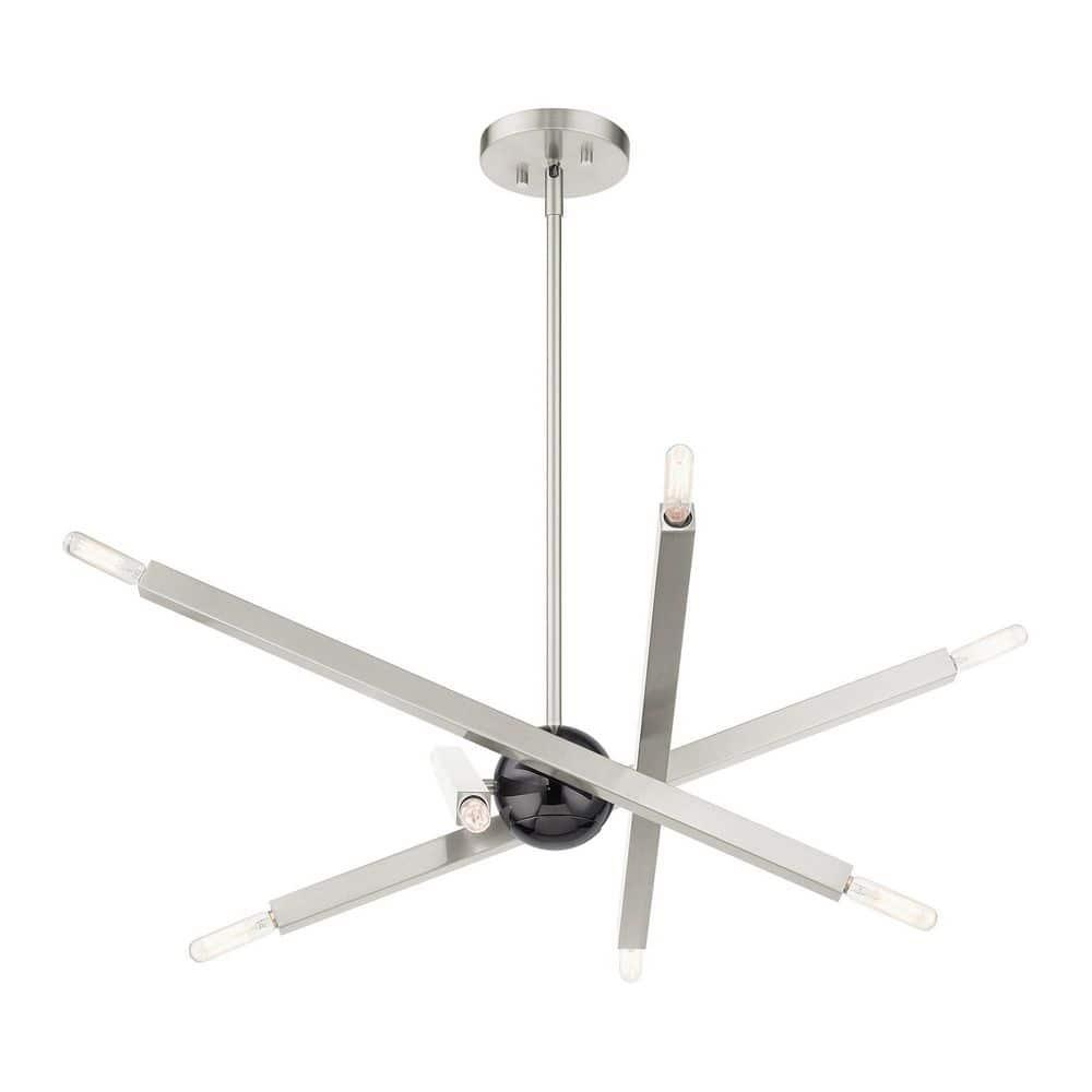 Mercury Row® Lydia 8 - Light Dimmable Modern Linear Chandelier