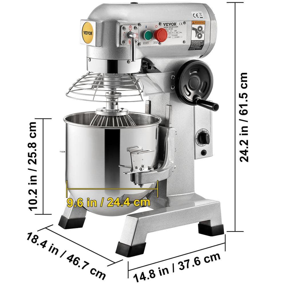 VEVOR 3 Speed 10 Quarts Stand Mixer