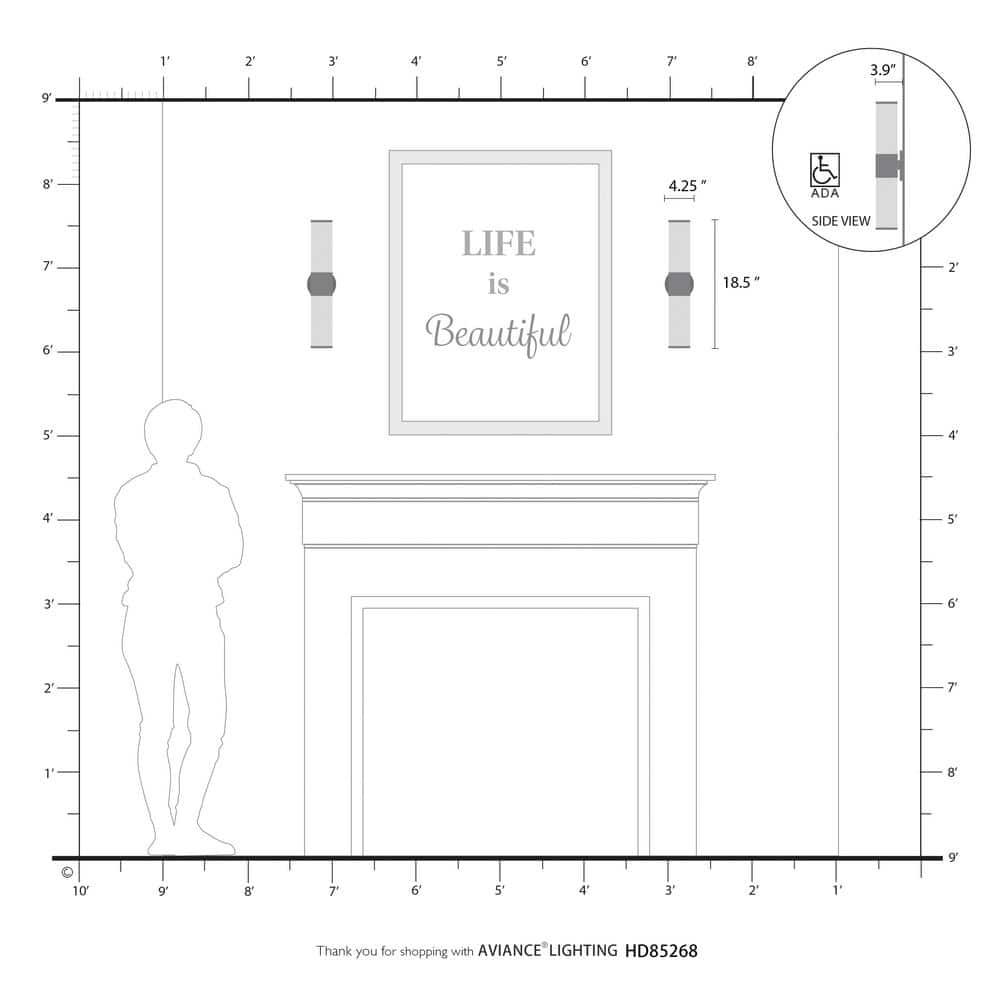 Livex Lighting Lindale 2 - Light Vanity in  Satin Brass
