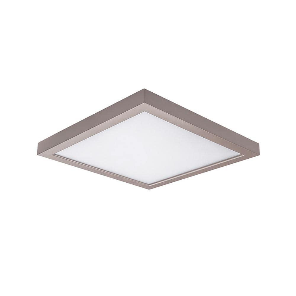 WAC Lighting Cuadrado 5" 1 Luz 3500K Energy Star Montaje Empotrado de Aluminio en Níquel