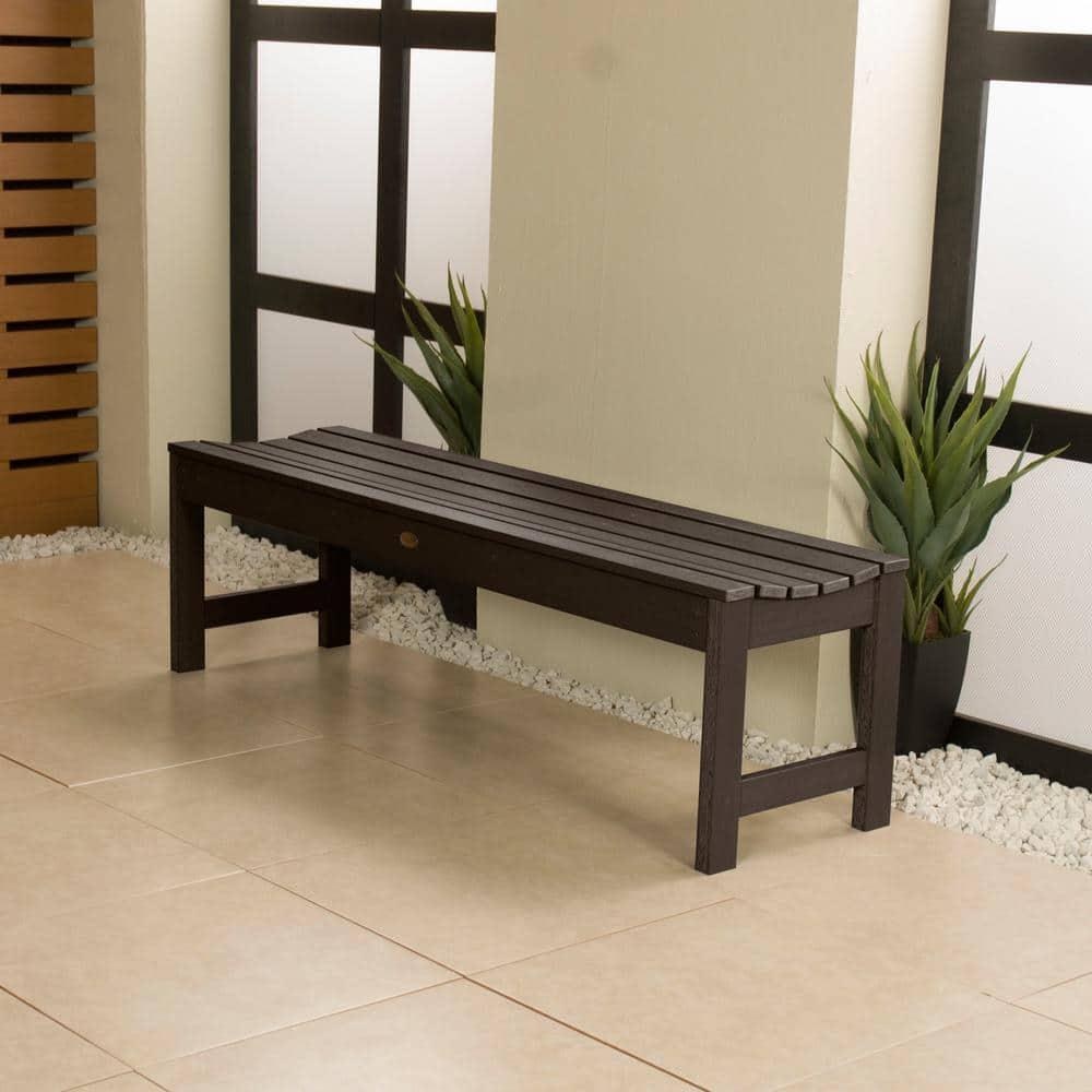 highwoodÂ® Eco-Friendly Recycled Plastic Lehigh Picnic Bench, 5'