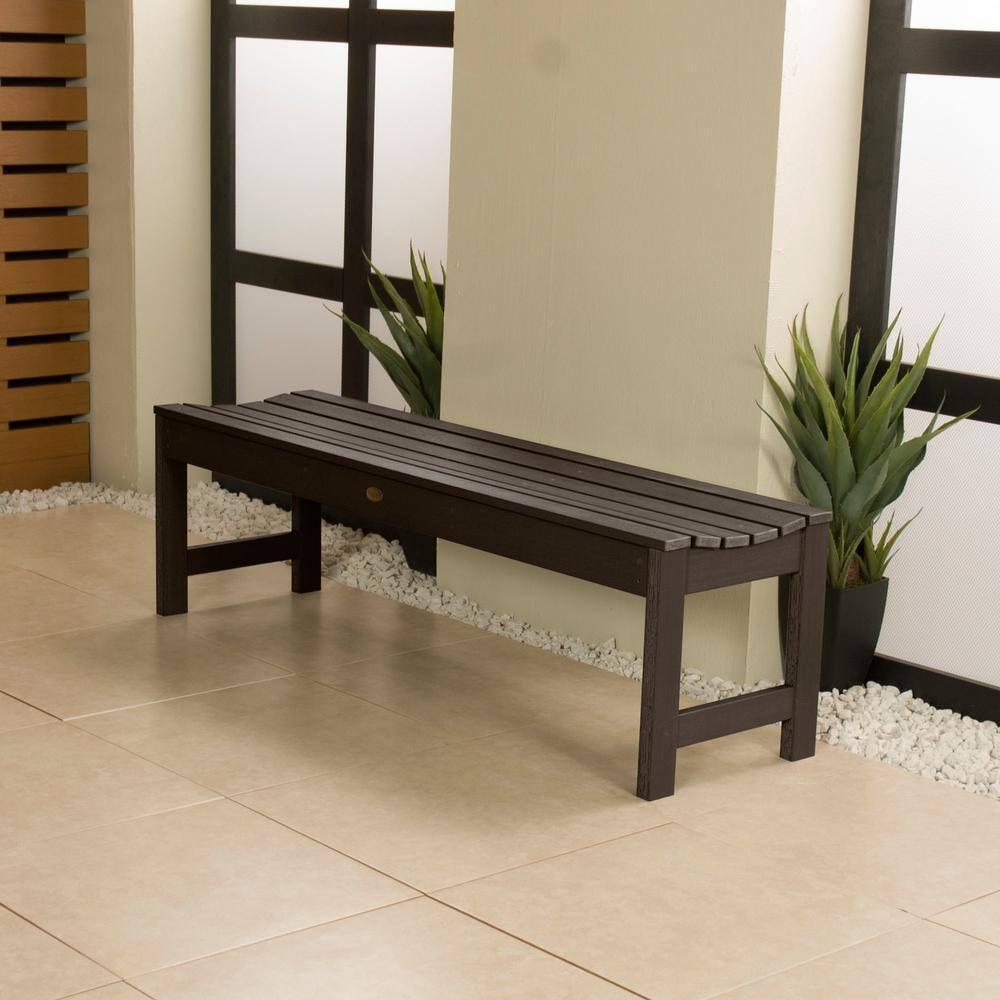 highwoodÂ® Eco-Friendly Recycled Plastic Lehigh Picnic Bench, 5'