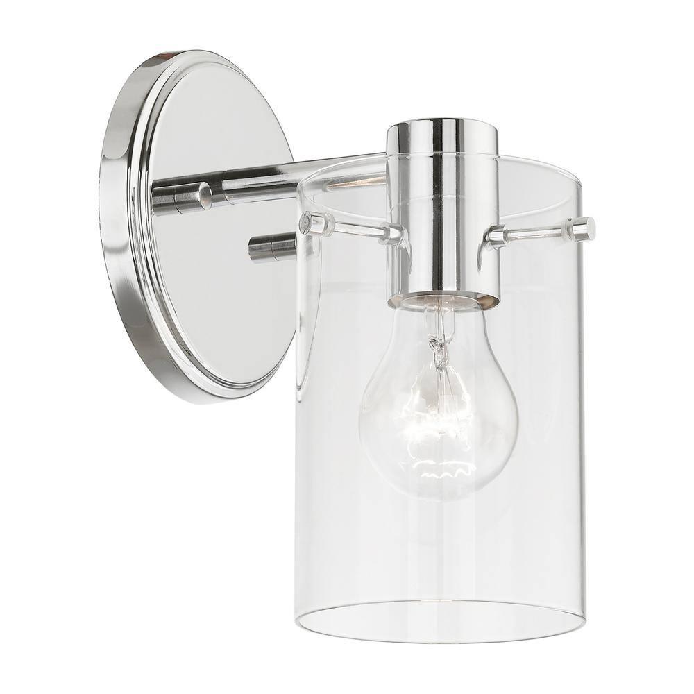 Livex Lighting Munich 1 - Light Sconce in  Polished Chrome