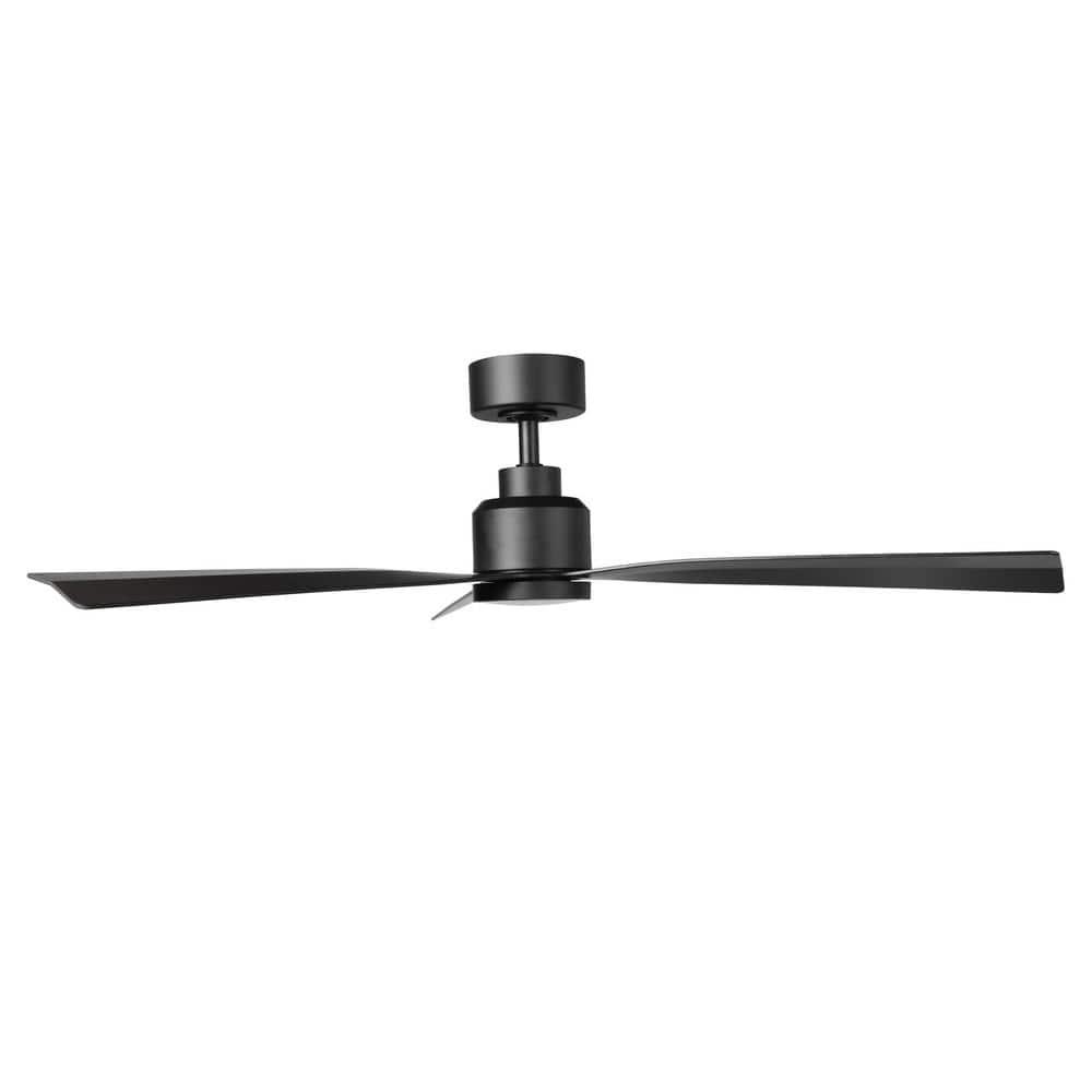 52" Smart Home Compatible 3 Blade Smart Ceiling Fan with Remote